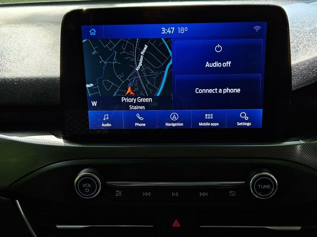Ford Focus Hatchback 1.0T Ecoboost Titanium X Euro 6 Ss MA70ODL Black #3