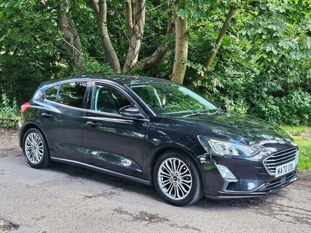 Ford Focus Hatchback 1.0T Ecoboost Titanium X Euro 6 Ss MA70ODL Black #4