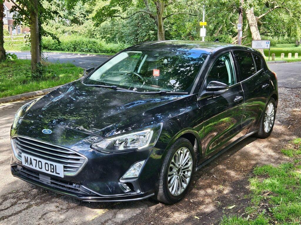 Ford Focus Hatchback 1.0T Ecoboost Titanium X Euro 6 Ss MA70ODL Black #6