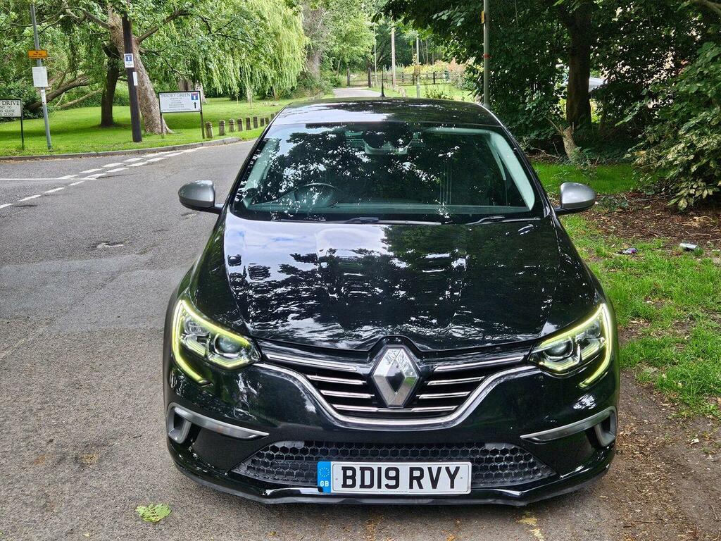 Renault Megane Hatchback 1.3 Tce Gt Line Euro 6 Ss 20191 BD19RVY Black #4
