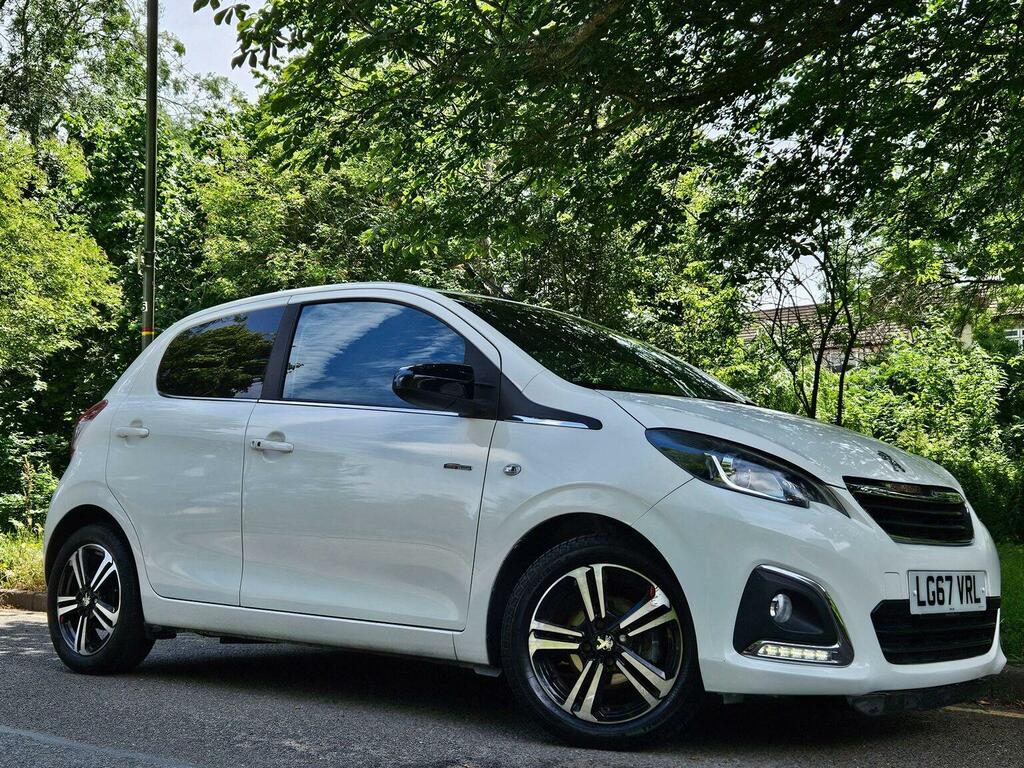 Peugeot 108 Hatchback 1.2 Puretech Gt Line Euro 6 201767 White