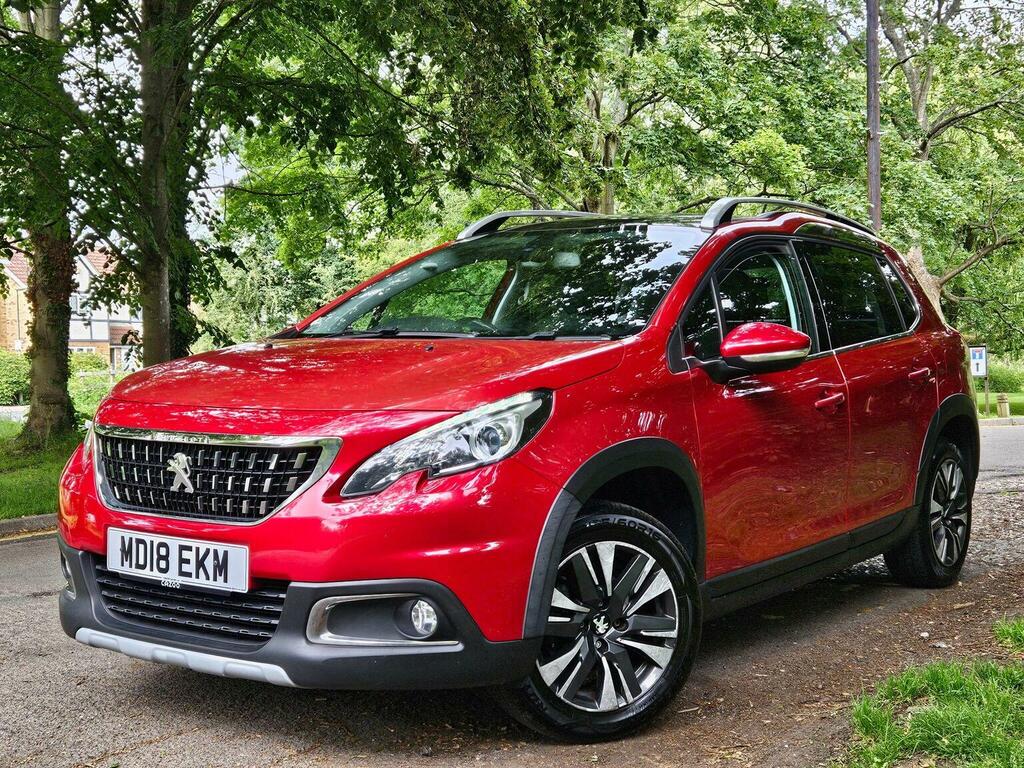 Peugeot 2008 1.2 Puretech Allure Premium Euro 6 MD18EKM Red #6