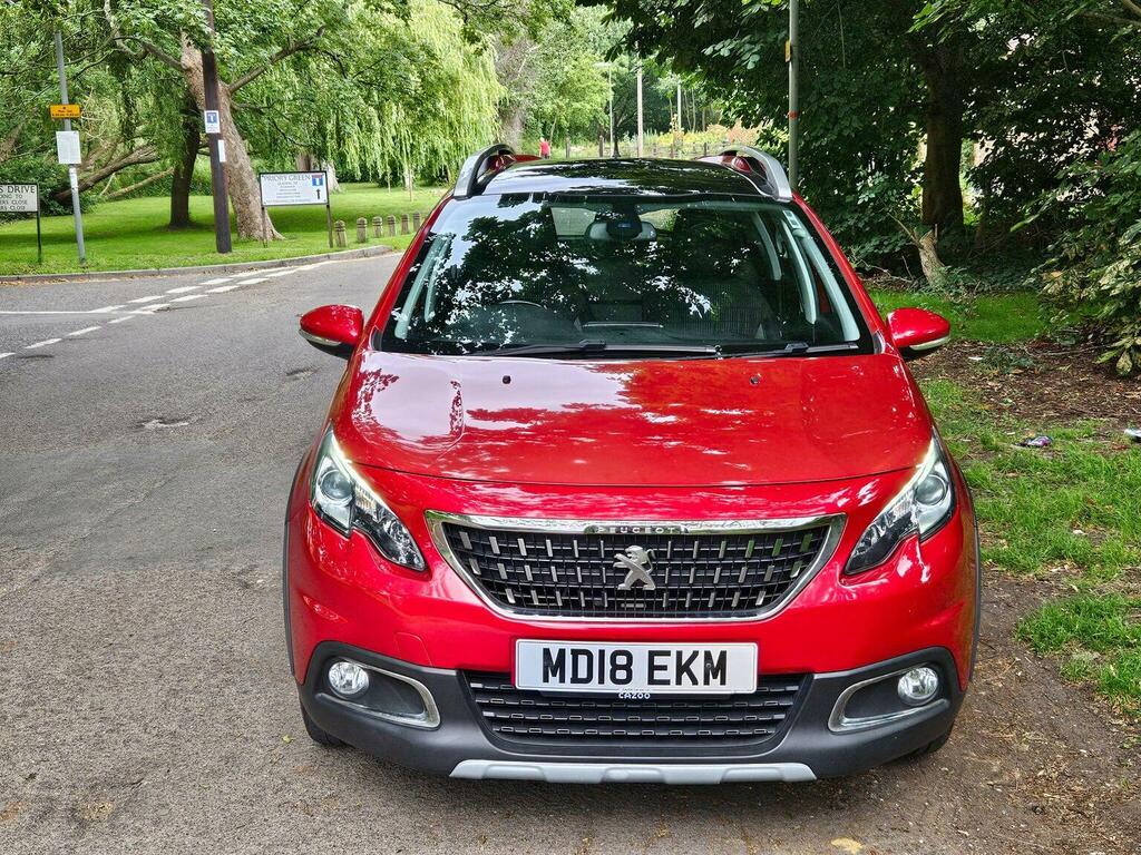 Peugeot 2008 1.2 Puretech Allure Premium Euro 6 MD18EKM Red #5