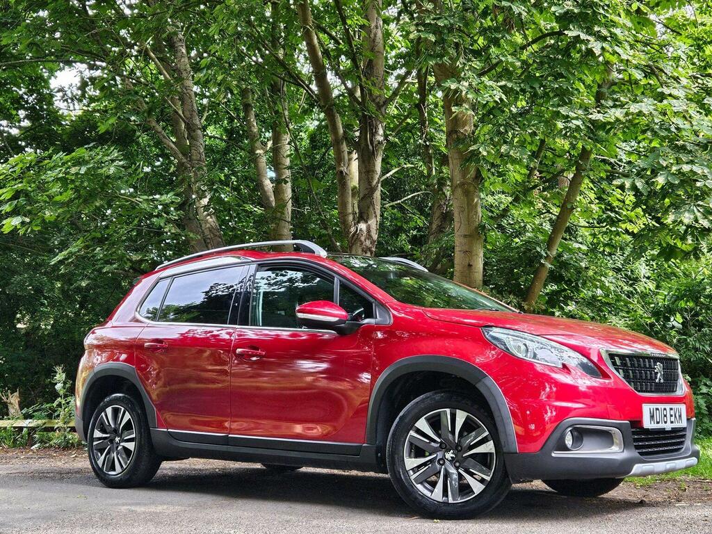 Peugeot 2008 1.2 Puretech Allure Premium Euro 6 MD18EKM Red