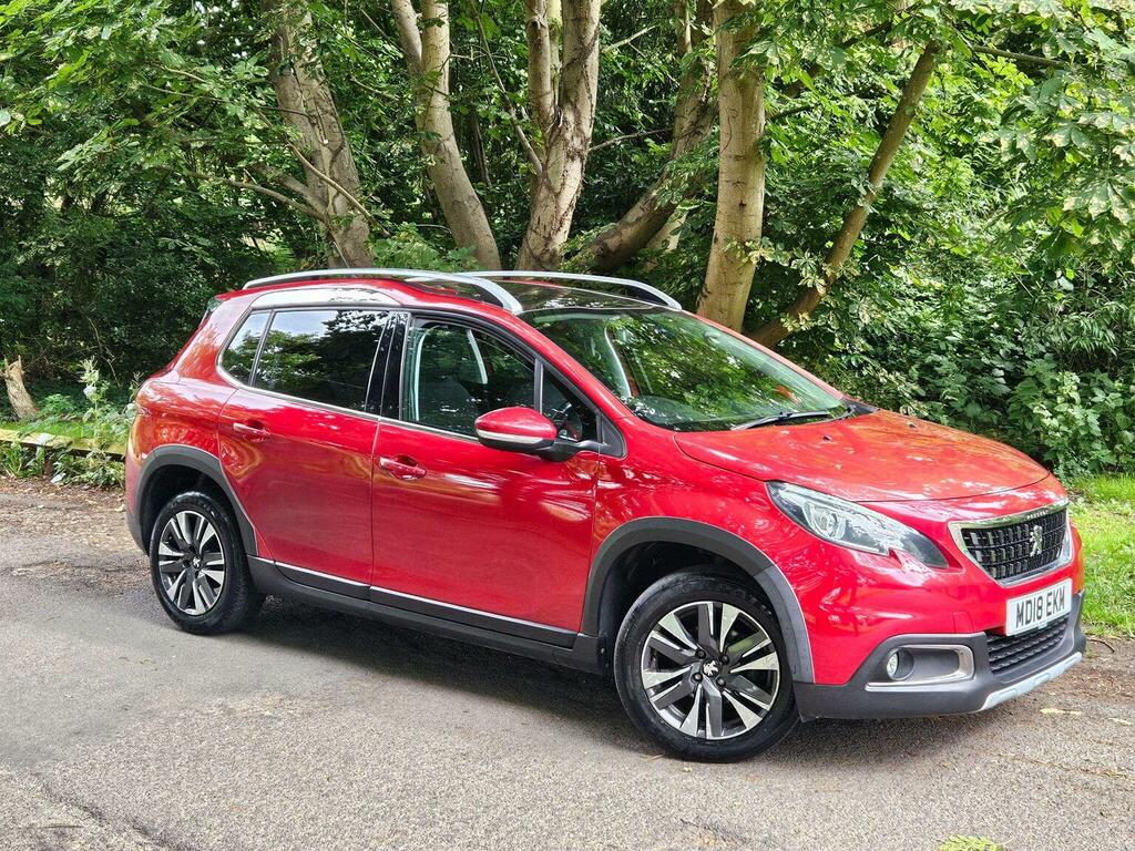 Peugeot 2008 1.2 Puretech Allure Premium Euro 6 MD18EKM Red #4
