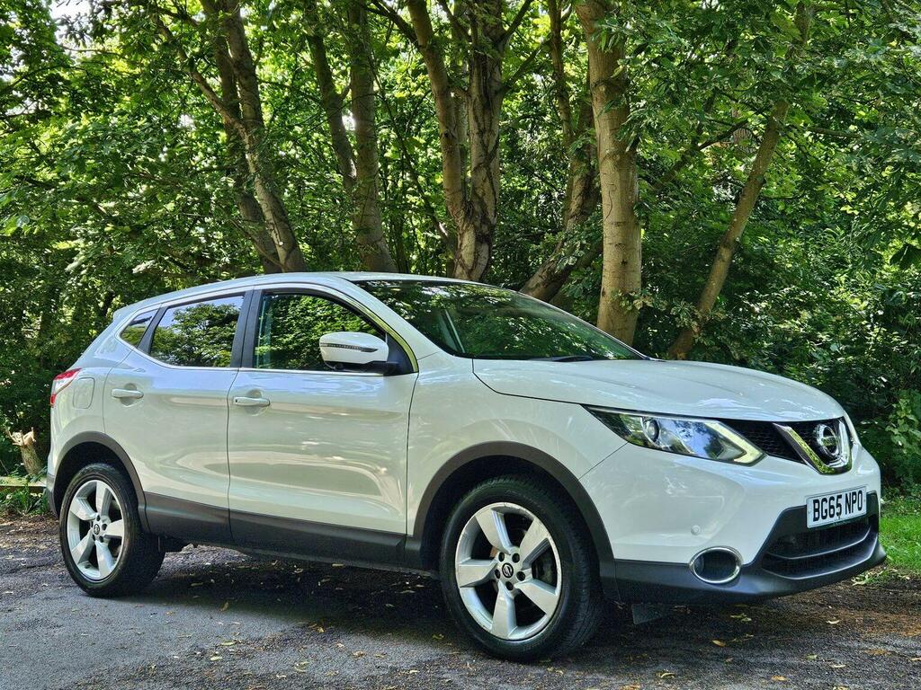 Nissan Qashqai Suv 1.2 Dig-t N-tec 2Wd Euro 6 Ss 201565 BG65NPO White #4