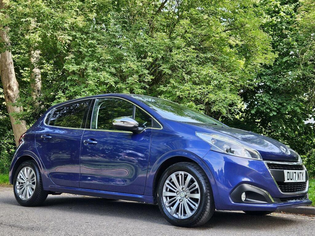 Peugeot 208 1.2 Puretech Allure Euro 6 DU17NTY Blue #4