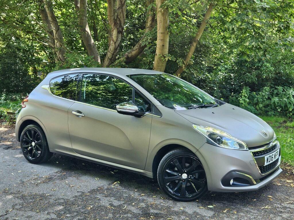Peugeot 208 Hatchback 1.2 Puretech Allure Euro 6 Ss 20 WD16NFP Grey #4