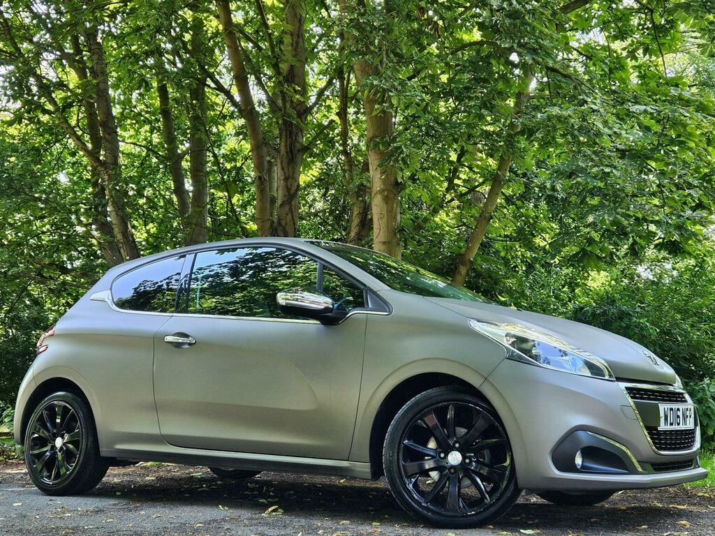 Peugeot 208 Hatchback 1.2 Puretech Allure Euro 6 Ss 20 WD16NFP Grey