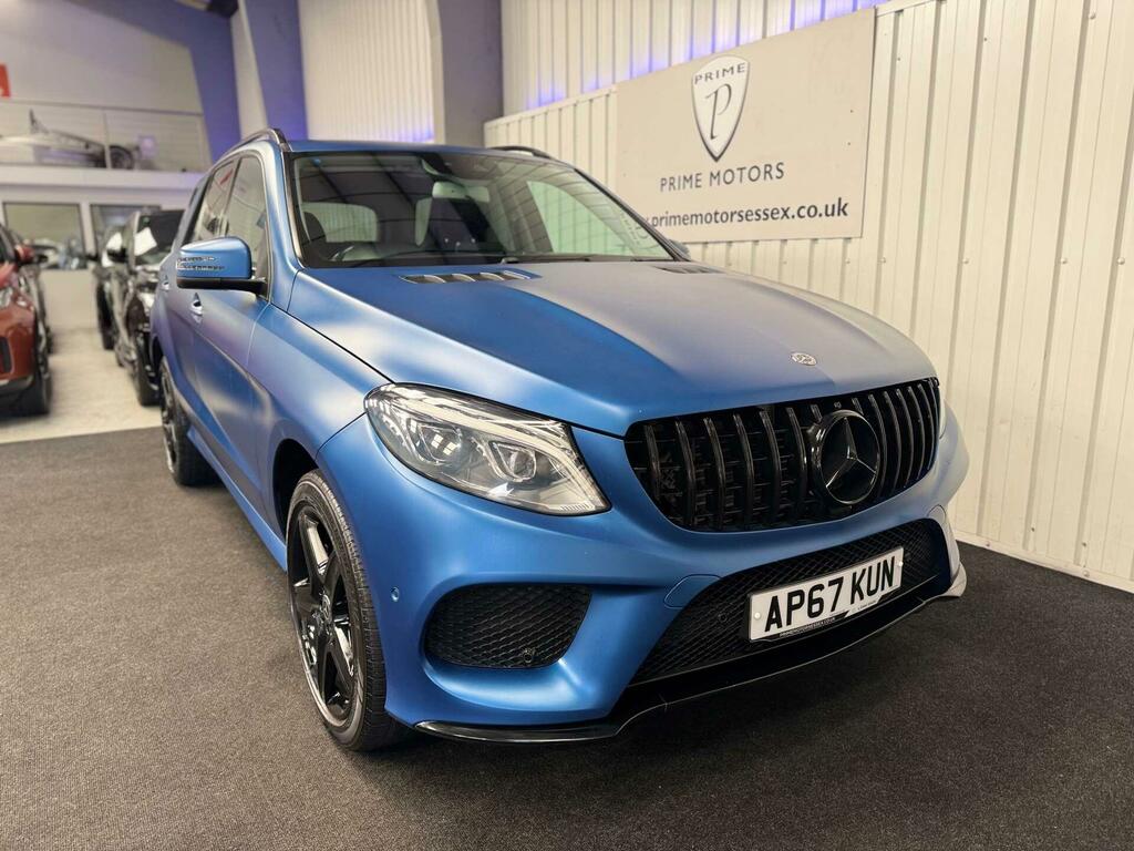 Mercedes-Benz GLE Class Amg Line Blue #2