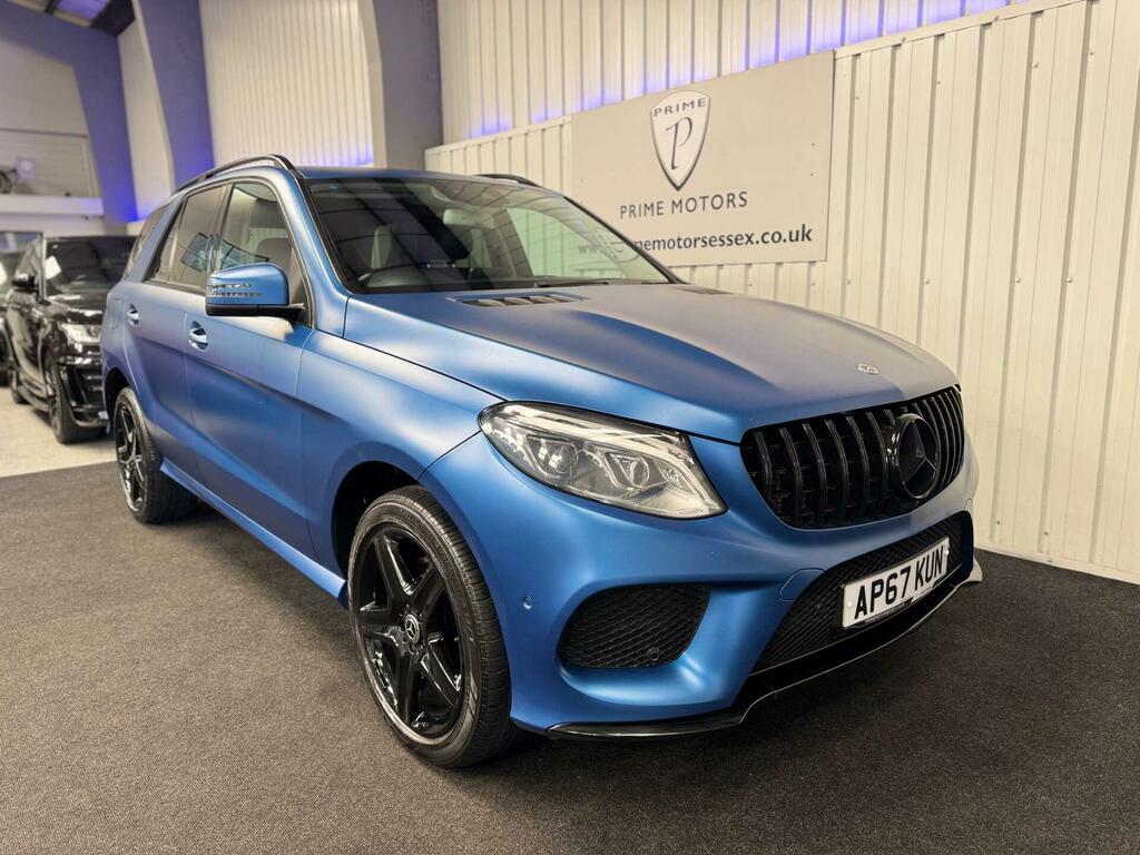 Mercedes-Benz GLE Class Amg Line Blue