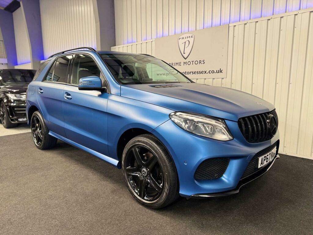 Mercedes-Benz GLE Class 2.1 Gle250d Amg Line G-tronic 4Matic Euro 6 Ss AP67KUN Blue