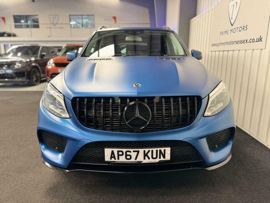 Mercedes-Benz GLE Class Amg Line Blue #4