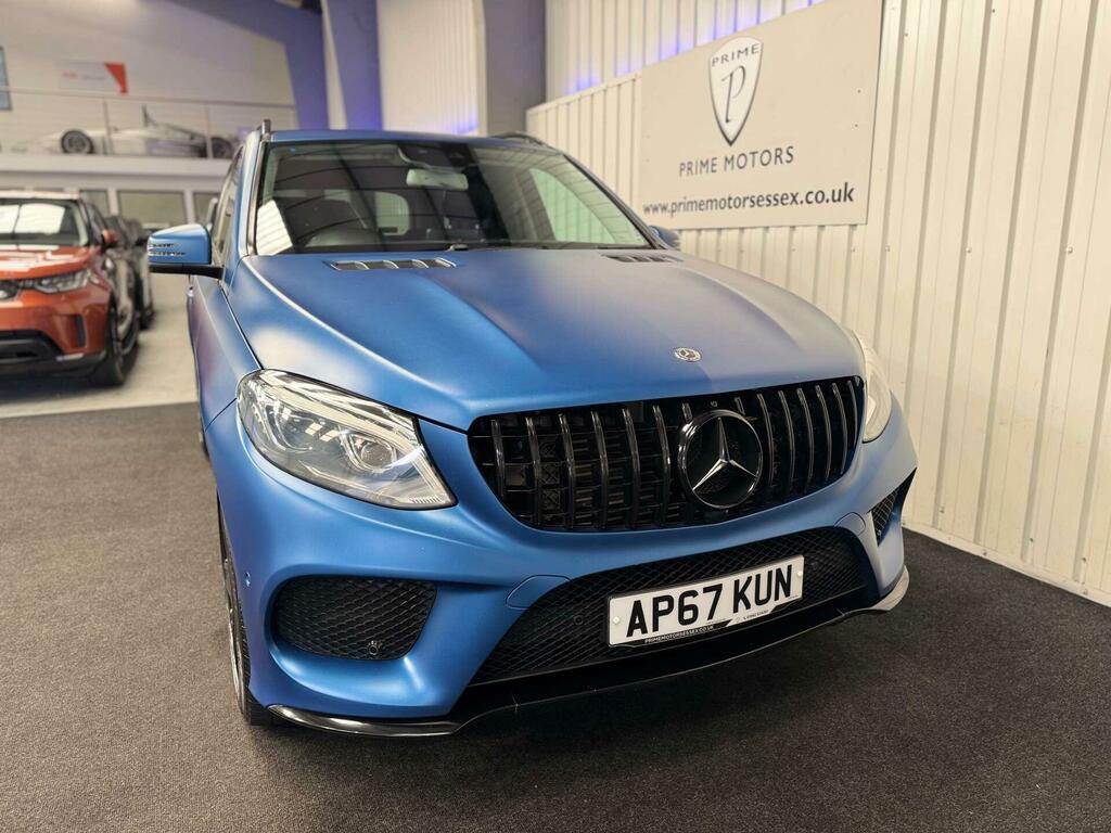 Mercedes-Benz GLE Class Amg Line Blue #3