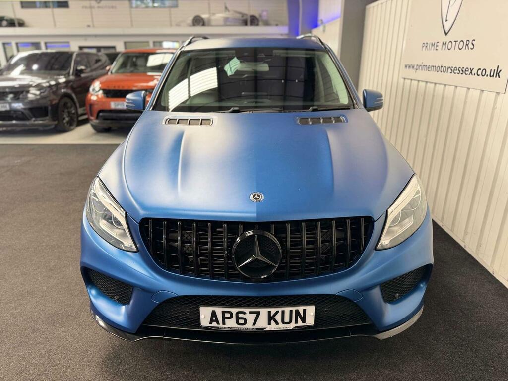 Mercedes-Benz GLE Class Amg Line Blue #5