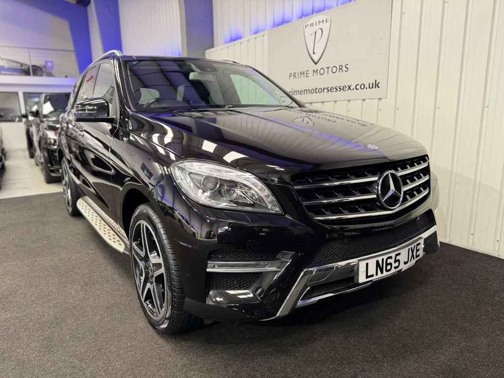 Mercedes-Benz M Class Amg Line Black #3