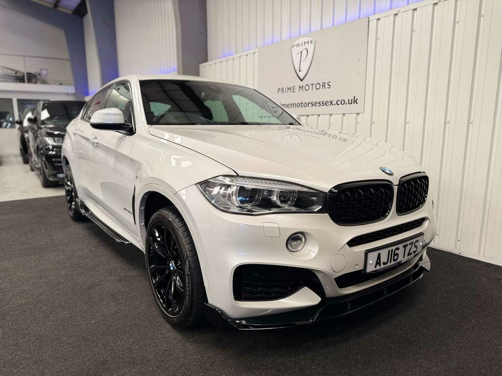 BMW X6 M M Sport White #2