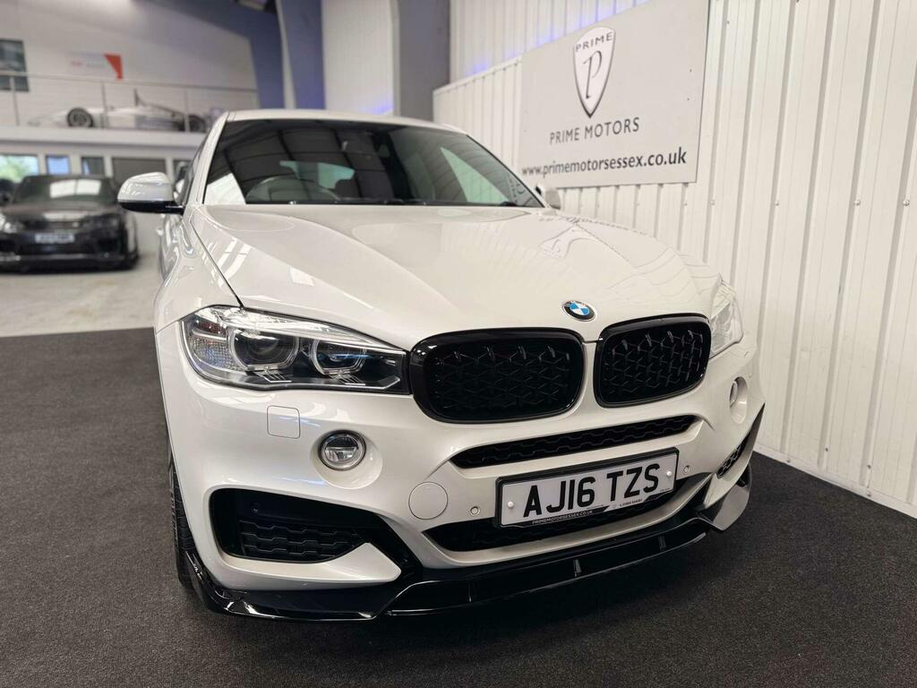 BMW X6 M M Sport White #4