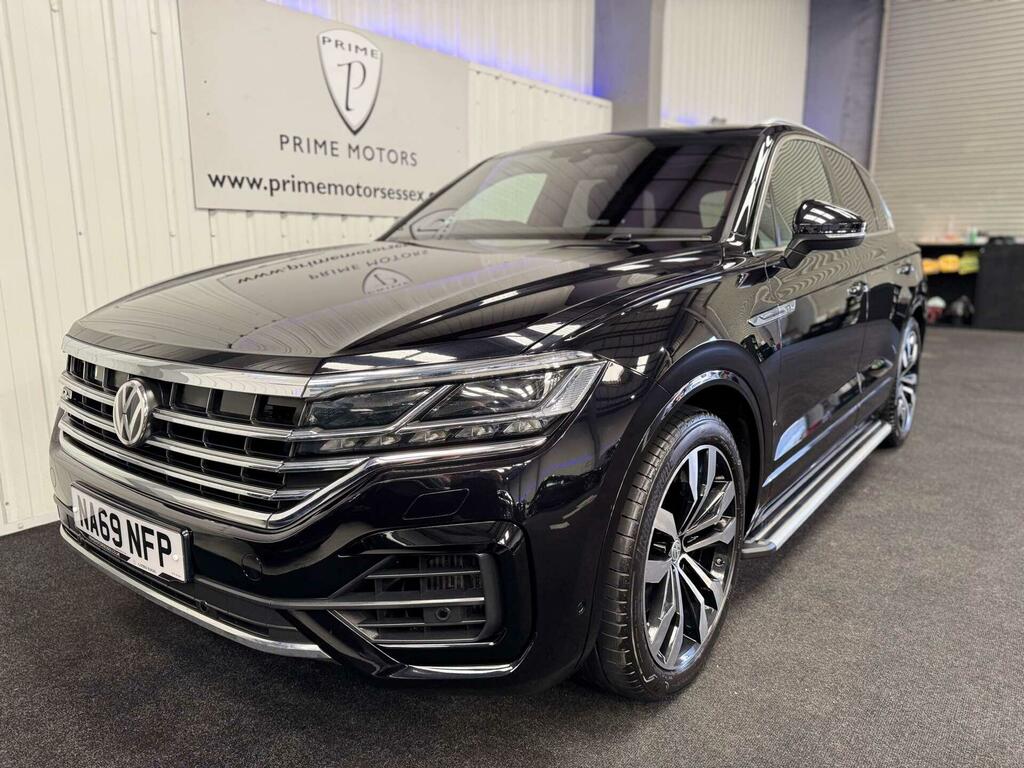 Volkswagen Touareg V6 R-line Tech Tdi White #8