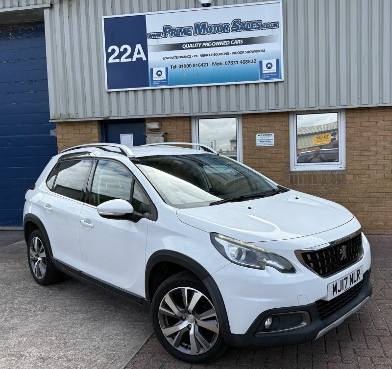 Peugeot 2008 1.6 Blue-hdi 100Bhp Allure Euro 6 Ulez Com White
