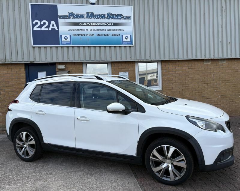 Peugeot 2008 1.6 Blue-hdi 100Bhp Allure Euro 6 Ulez Com White #3