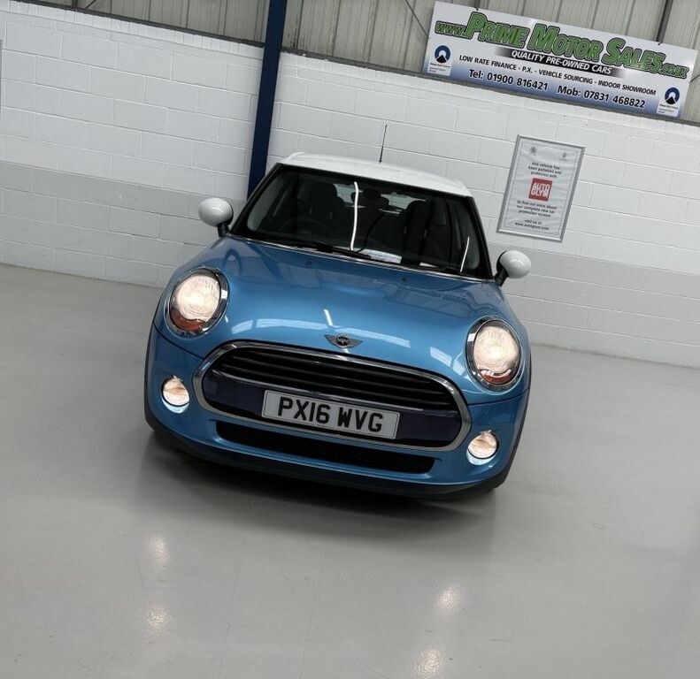 Mini Hatch 1.5D 116Bhp Euro 6 Ulez Compliant PX16WVG Blue #2