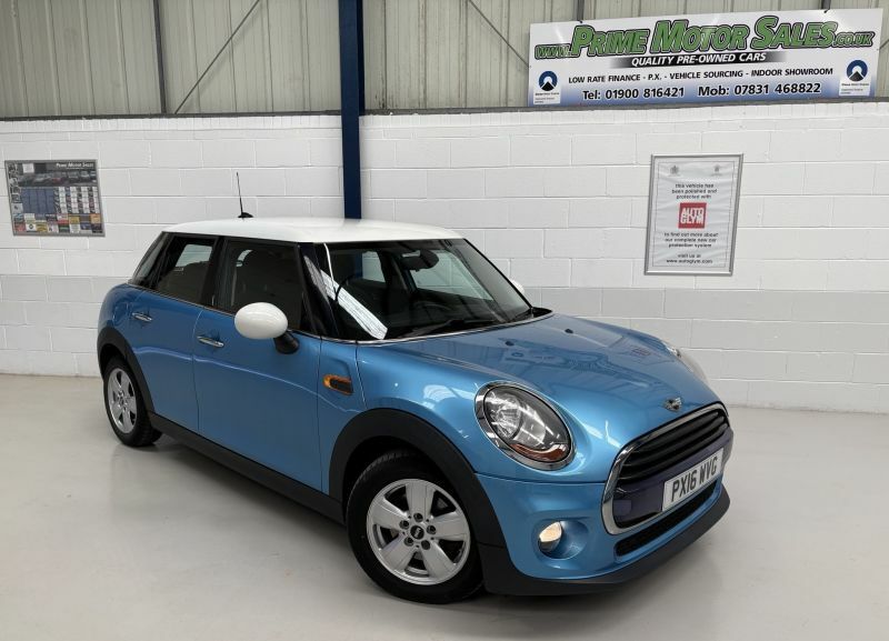 Mini Hatch 1.5D 116Bhp Euro 6 Ulez Compliant Blue