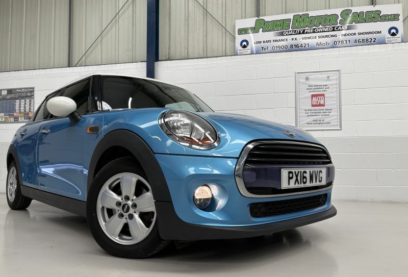 Mini Hatch 1.5D 116Bhp Euro 6 Ulez Compliant PX16WVG Blue #3