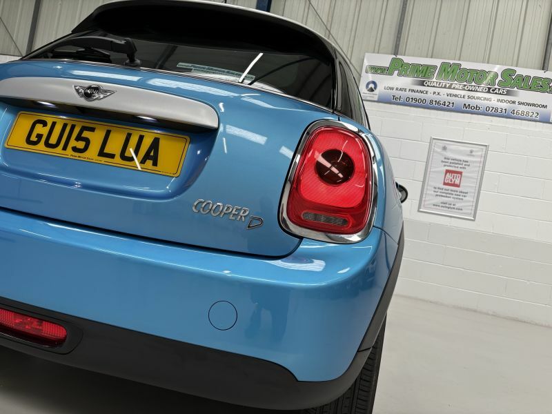 Mini Hatch 1.5D 116Bhp Chili Pack Euro 6 Ulez Complia Blue #5