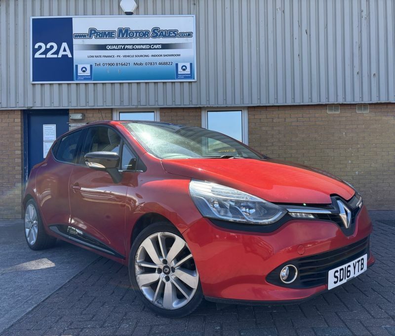 Renault Clio 0.9 Tce 90Bhp Dynamique-s Nav Euro 6 Ulez Red