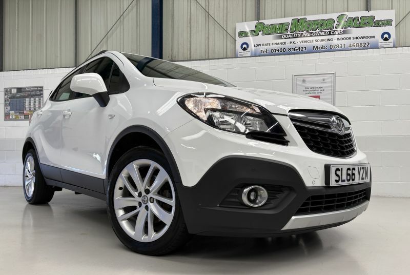 Vauxhall Mokka 1.6I 115Bhp Tech Line Euro 6 Ulez Complian SL66YZM White #3