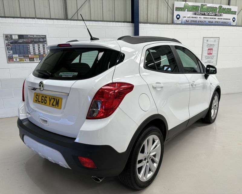 Vauxhall Mokka 1.6I 115Bhp Tech Line Euro 6 Ulez Complian SL66YZM White #6