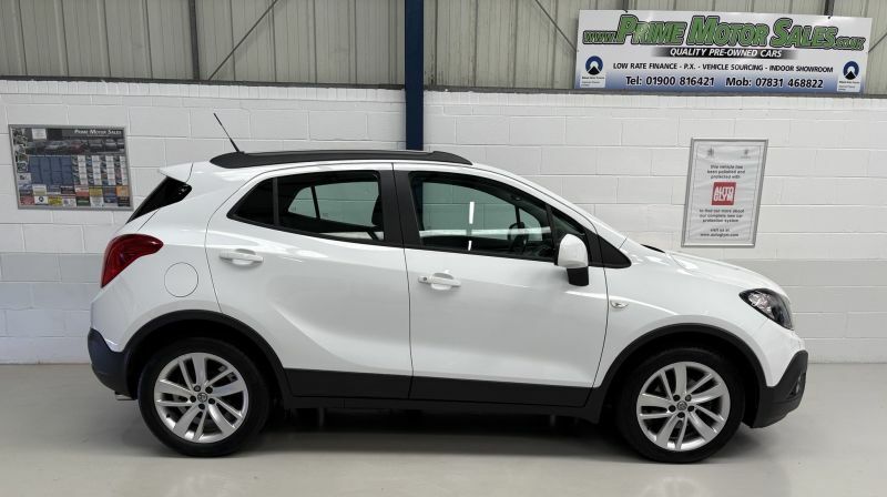 Vauxhall Mokka 1.6I 115Bhp Tech Line Euro 6 Ulez Complian SL66YZM White #4