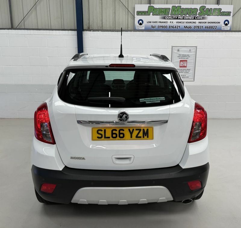 Vauxhall Mokka 1.6I 115Bhp Tech Line Euro 6 Ulez Complian SL66YZM White #5