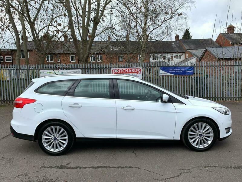 Ford Focus 1.5 Tdci Titanium X SF18ZFL White #4
