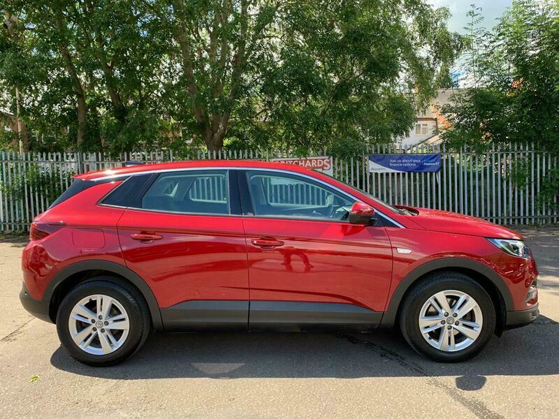 Vauxhall Grandland X 1.5 Turbo D Business DL70ZKM Red #4