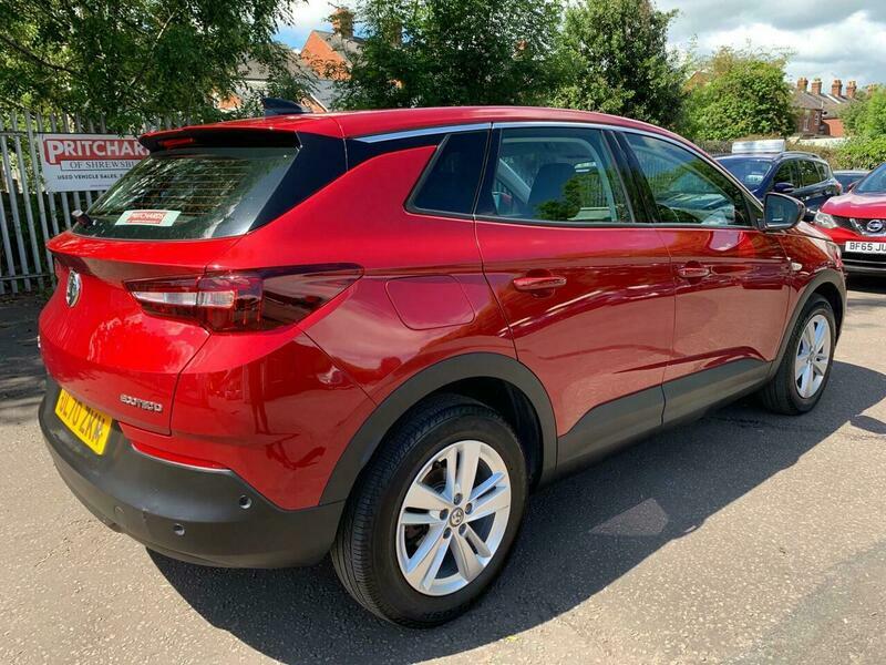 Vauxhall Grandland X 1.5 Turbo D Business DL70ZKM Red #3
