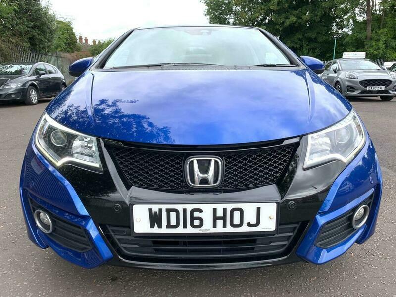 Honda Civic 1.6 I-dtec Sport Blue #15