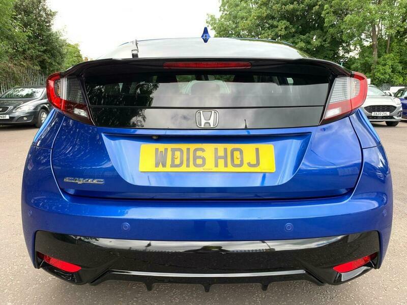 Honda Civic 1.6 I-dtec Sport Blue #16