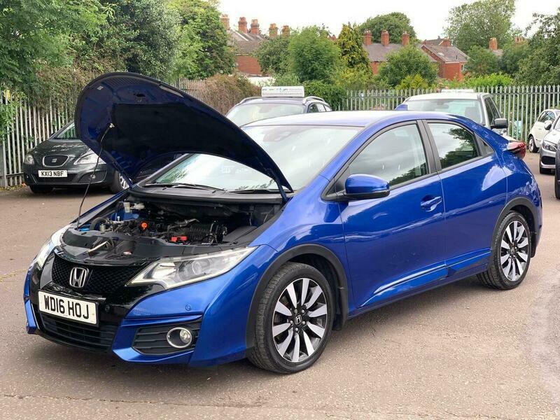 Honda Civic 1.6 I-dtec Sport Blue #13