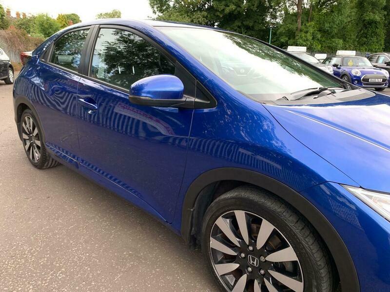 Honda Civic 1.6 I-dtec Sport Blue #11