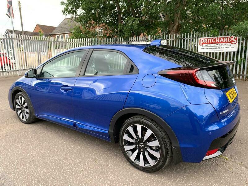 Honda Civic 1.6 I-dtec Sport Blue #8