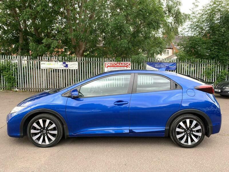 Honda Civic 1.6 I-dtec Sport Blue #7