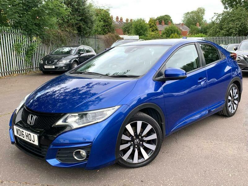 Honda Civic 1.8 I-vtec Se Plus Blue #2