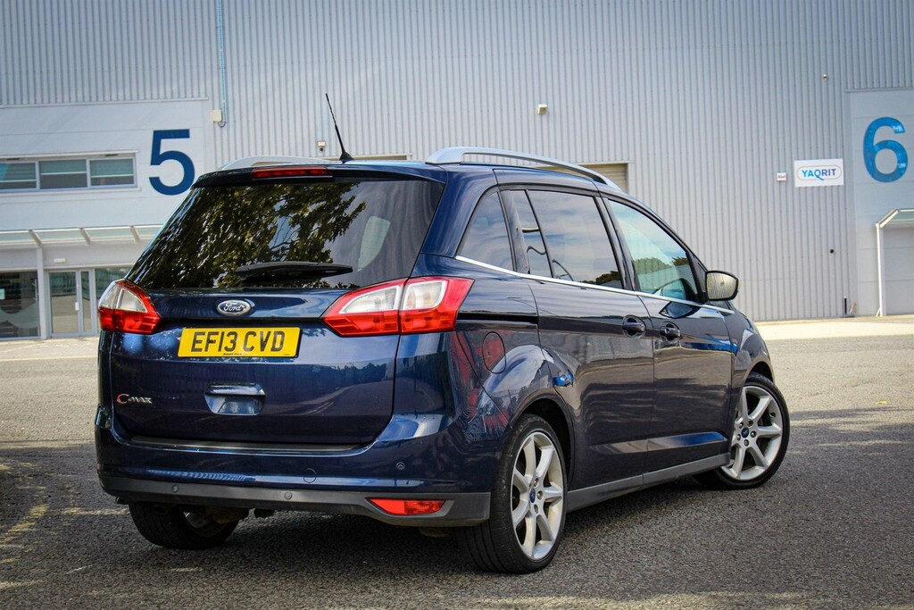 Ford Grand C-Max 1.6 Tdci Titanium X Euro 5 Blue #4