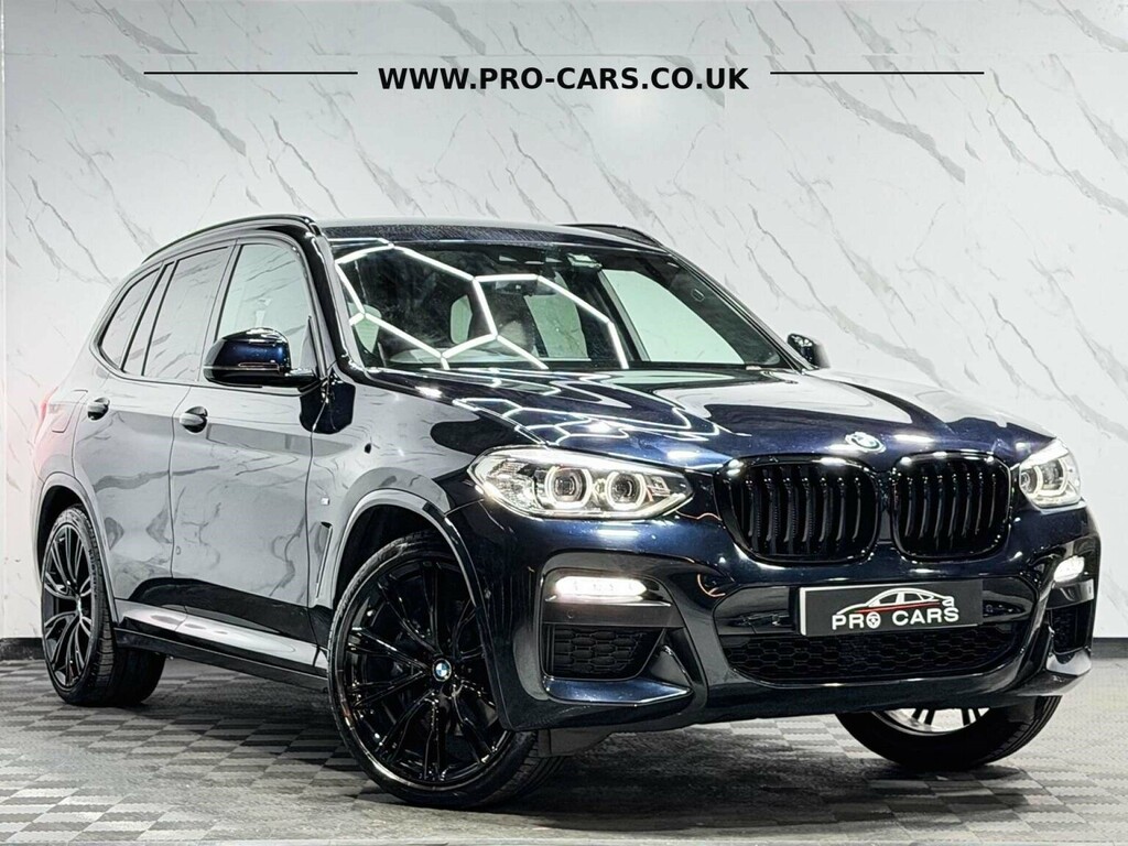 BMW X3 20D M Sport Xdrive Euro 6 Ss Black