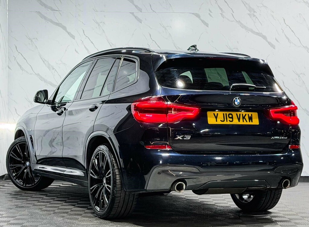 BMW X3 20D M Sport Xdrive Euro 6 Ss YJ19VKW Black #2