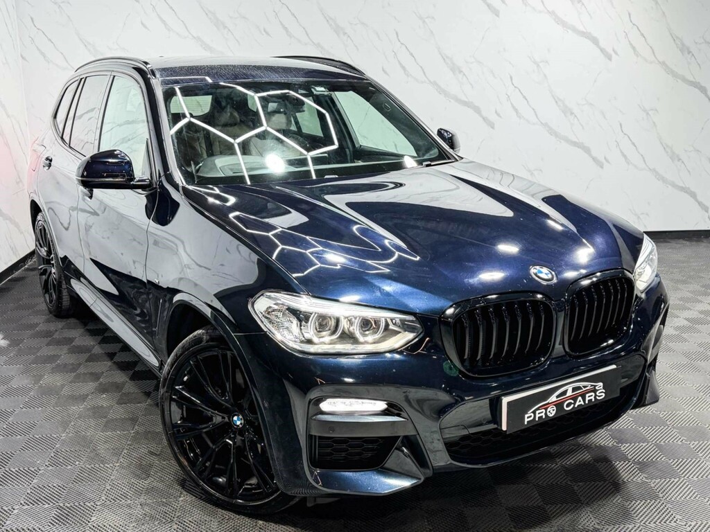 BMW X3 20D M Sport Xdrive Euro 6 Ss YJ19VKW Black #4