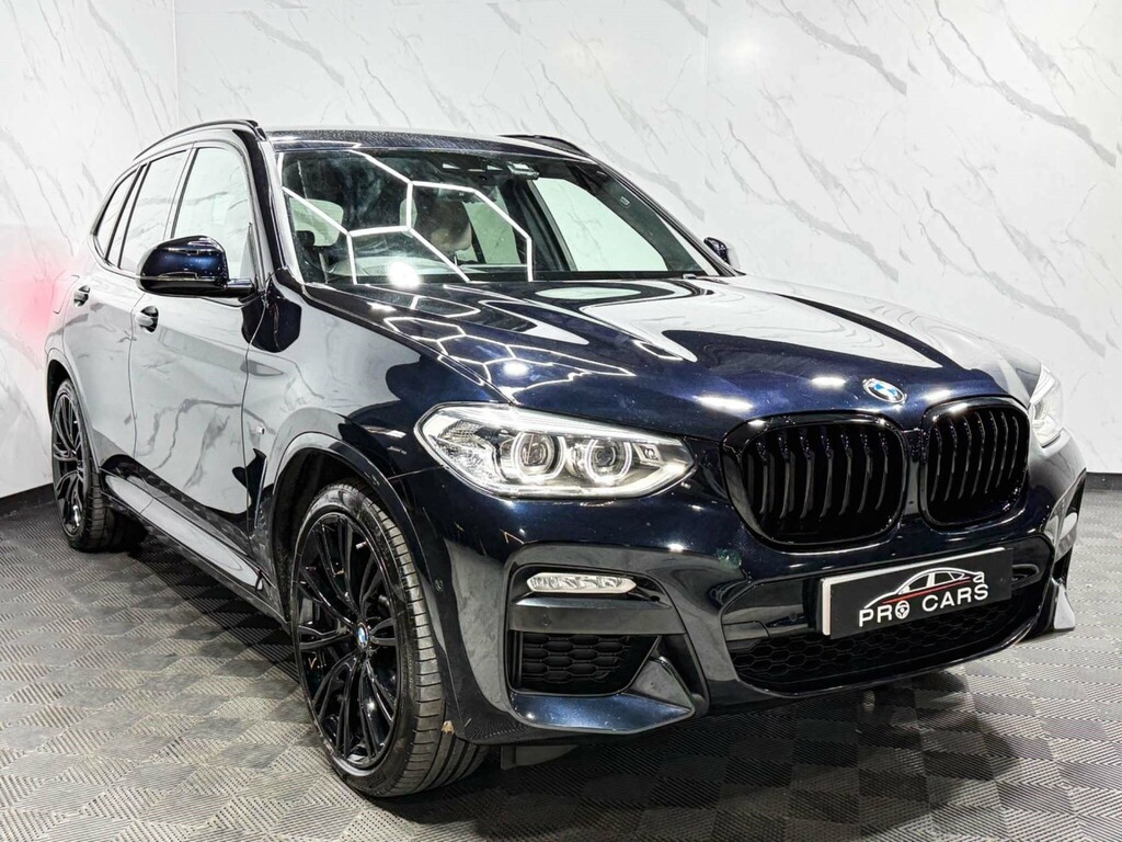 BMW X3 20D M Sport Xdrive Euro 6 Ss YJ19VKW Black #5