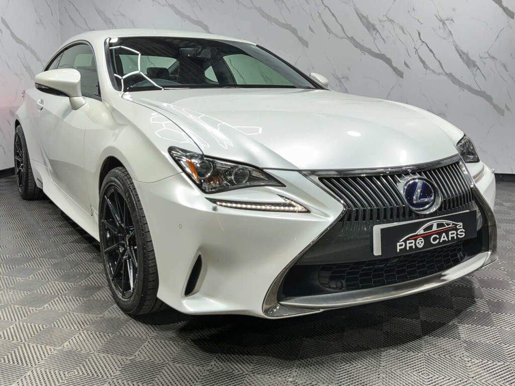 Lexus RC Luxury Coupe Hybrid Cvt Euro 6 Ss White #5